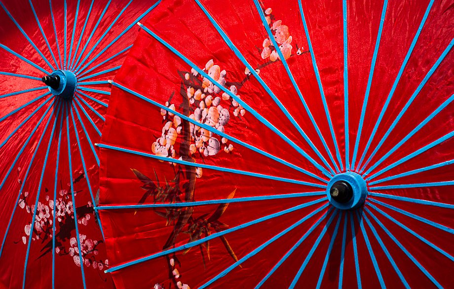 Chińskie parasolki (Yunnan (Chiny) 2012, część 2/2)